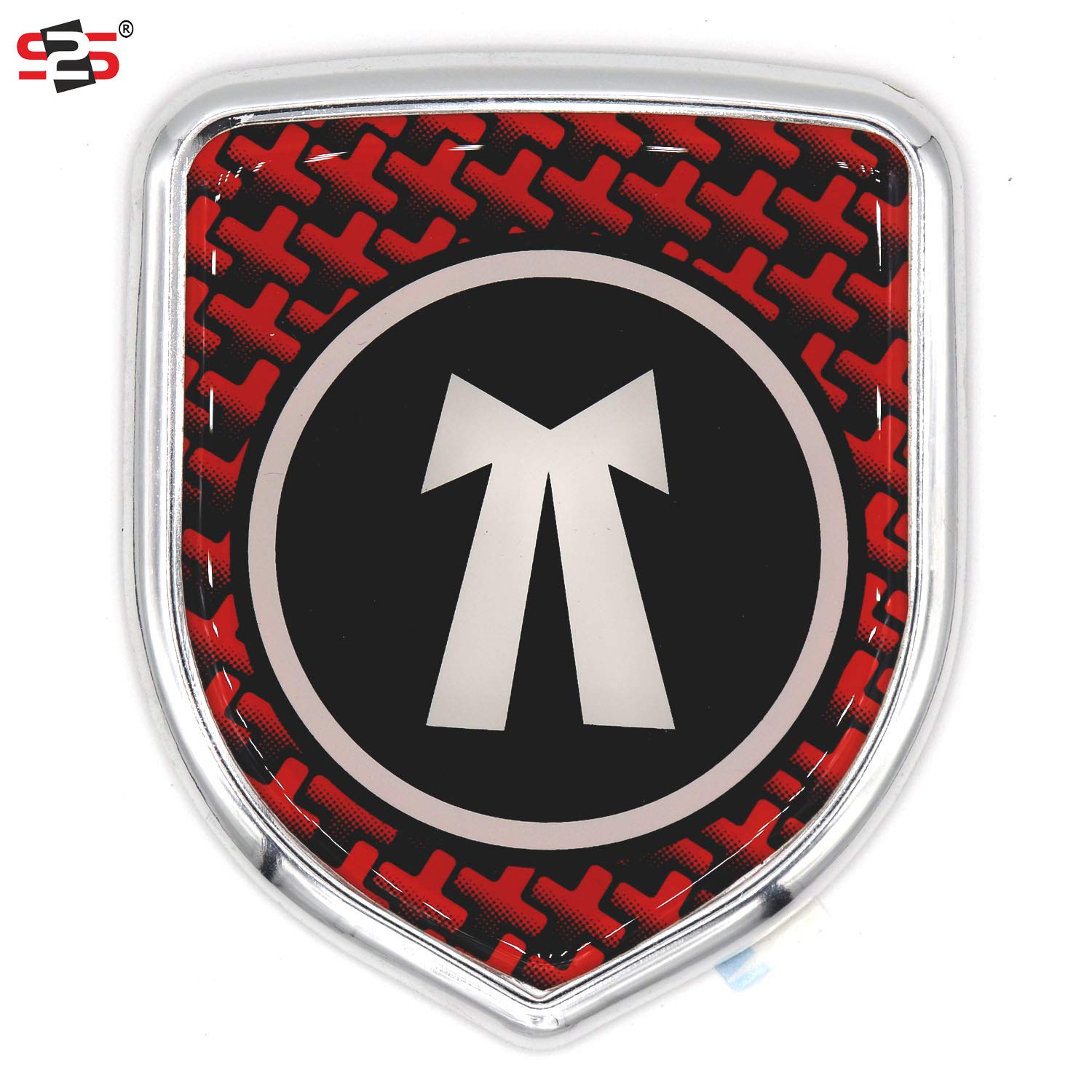 S2S Advocate 3D Metal Chrome Sticker Emblem Badge Logo For Cars & Bikes-Stumbit Bikes and Cars